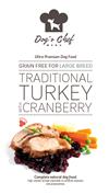 Dog’s Chef Traditional Turkey with Cranberry LARGE BREED 2 kg 