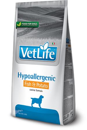 Farmina Vet Life dog hypoallergenic, fish & potato 12 kg