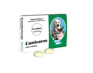 Caniverm mite tbl. 6 x 0,175 g